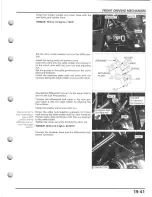 Preview for 499 page of Honda MUV700 big red Service Manual