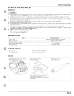 Предварительный просмотр 549 страницы Honda MUV700 big red Service Manual