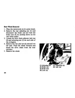 Preview for 50 page of Honda MVX250F Owner'S Manual