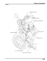 Предварительный просмотр 42 страницы Honda NC700 2012 Service Manual