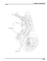 Предварительный просмотр 46 страницы Honda NC700 2012 Service Manual