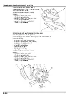 Предварительный просмотр 113 страницы Honda NC700 2012 Service Manual