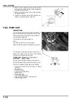 Предварительный просмотр 265 страницы Honda NC700 2012 Service Manual