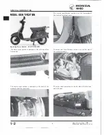 Предварительный просмотр 4 страницы Honda NHSO aeroBO 1983 Shop Manual