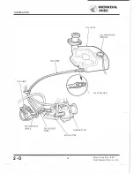 Предварительный просмотр 12 страницы Honda NHSO aeroBO 1983 Shop Manual