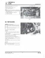 Предварительный просмотр 15 страницы Honda NHSO aeroBO 1983 Shop Manual