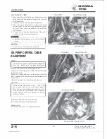 Предварительный просмотр 16 страницы Honda NHSO aeroBO 1983 Shop Manual