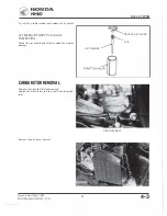 Предварительный просмотр 34 страницы Honda NHSO aeroBO 1983 Shop Manual