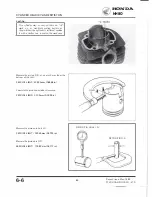 Предварительный просмотр 56 страницы Honda NHSO aeroBO 1983 Shop Manual