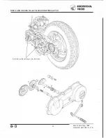 Предварительный просмотр 67 страницы Honda NHSO aeroBO 1983 Shop Manual