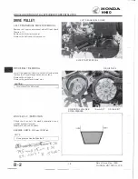 Предварительный просмотр 69 страницы Honda NHSO aeroBO 1983 Shop Manual