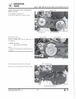 Предварительный просмотр 74 страницы Honda NHSO aeroBO 1983 Shop Manual