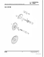 Предварительный просмотр 75 страницы Honda NHSO aeroBO 1983 Shop Manual