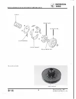 Предварительный просмотр 83 страницы Honda NHSO aeroBO 1983 Shop Manual