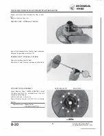 Предварительный просмотр 87 страницы Honda NHSO aeroBO 1983 Shop Manual