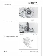 Предварительный просмотр 96 страницы Honda NHSO aeroBO 1983 Shop Manual