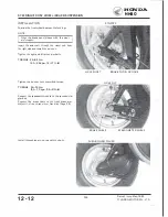 Предварительный просмотр 121 страницы Honda NHSO aeroBO 1983 Shop Manual