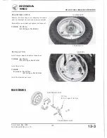 Предварительный просмотр 137 страницы Honda NHSO aeroBO 1983 Shop Manual