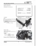 Предварительный просмотр 142 страницы Honda NHSO aeroBO 1983 Shop Manual