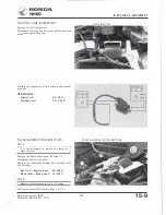 Предварительный просмотр 156 страницы Honda NHSO aeroBO 1983 Shop Manual