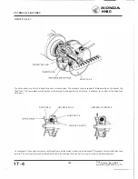 Предварительный просмотр 174 страницы Honda NHSO aeroBO 1983 Shop Manual