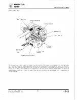 Предварительный просмотр 175 страницы Honda NHSO aeroBO 1983 Shop Manual