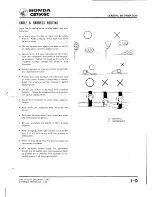 Предварительный просмотр 12 страницы Honda Nighthawk CB750SC 1984 Shop Manual