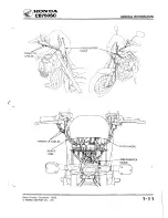 Предварительный просмотр 14 страницы Honda Nighthawk CB750SC 1984 Shop Manual