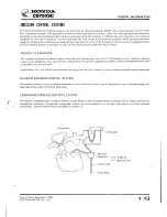 Предварительный просмотр 16 страницы Honda Nighthawk CB750SC 1984 Shop Manual