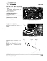 Предварительный просмотр 24 страницы Honda Nighthawk CB750SC 1984 Shop Manual