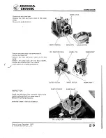 Предварительный просмотр 28 страницы Honda Nighthawk CB750SC 1984 Shop Manual