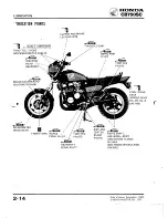 Предварительный просмотр 33 страницы Honda Nighthawk CB750SC 1984 Shop Manual