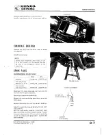 Предварительный просмотр 40 страницы Honda Nighthawk CB750SC 1984 Shop Manual