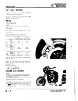 Предварительный просмотр 47 страницы Honda Nighthawk CB750SC 1984 Shop Manual