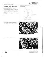 Предварительный просмотр 97 страницы Honda Nighthawk CB750SC 1984 Shop Manual