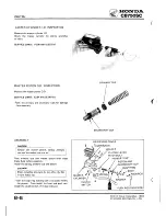 Предварительный просмотр 119 страницы Honda Nighthawk CB750SC 1984 Shop Manual