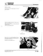 Предварительный просмотр 156 страницы Honda Nighthawk CB750SC 1984 Shop Manual