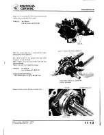 Предварительный просмотр 160 страницы Honda Nighthawk CB750SC 1984 Shop Manual