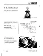 Предварительный просмотр 165 страницы Honda Nighthawk CB750SC 1984 Shop Manual