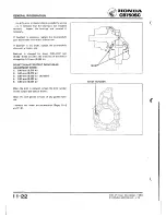 Предварительный просмотр 169 страницы Honda Nighthawk CB750SC 1984 Shop Manual