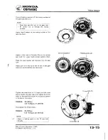 Предварительный просмотр 206 страницы Honda Nighthawk CB750SC 1984 Shop Manual