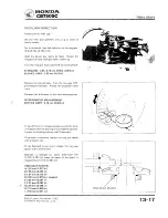 Предварительный просмотр 208 страницы Honda Nighthawk CB750SC 1984 Shop Manual