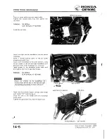 Предварительный просмотр 219 страницы Honda Nighthawk CB750SC 1984 Shop Manual