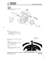 Предварительный просмотр 226 страницы Honda Nighthawk CB750SC 1984 Shop Manual