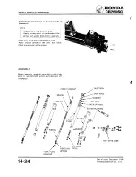 Предварительный просмотр 237 страницы Honda Nighthawk CB750SC 1984 Shop Manual