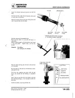 Предварительный просмотр 238 страницы Honda Nighthawk CB750SC 1984 Shop Manual