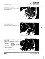 Предварительный просмотр 274 страницы Honda Nighthawk CB750SC 1984 Shop Manual