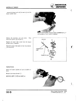 Предварительный просмотр 276 страницы Honda Nighthawk CB750SC 1984 Shop Manual