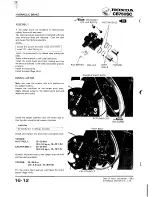 Предварительный просмотр 280 страницы Honda Nighthawk CB750SC 1984 Shop Manual