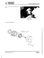 Предварительный просмотр 294 страницы Honda Nighthawk CB750SC 1984 Shop Manual